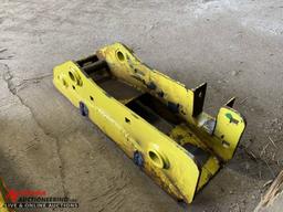 JOHN DEERE 640 LOADER BRACKET  MOUNT (WAS USED FOR SNOW PUSHER)