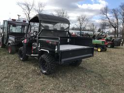 MAHINDRA XTV 750S 3-PERSON UTV, 4WD, GAS ENGINE, ELECTRIC PUMP, WINDSHIELD FRONT & REAR, 360 HOURS S