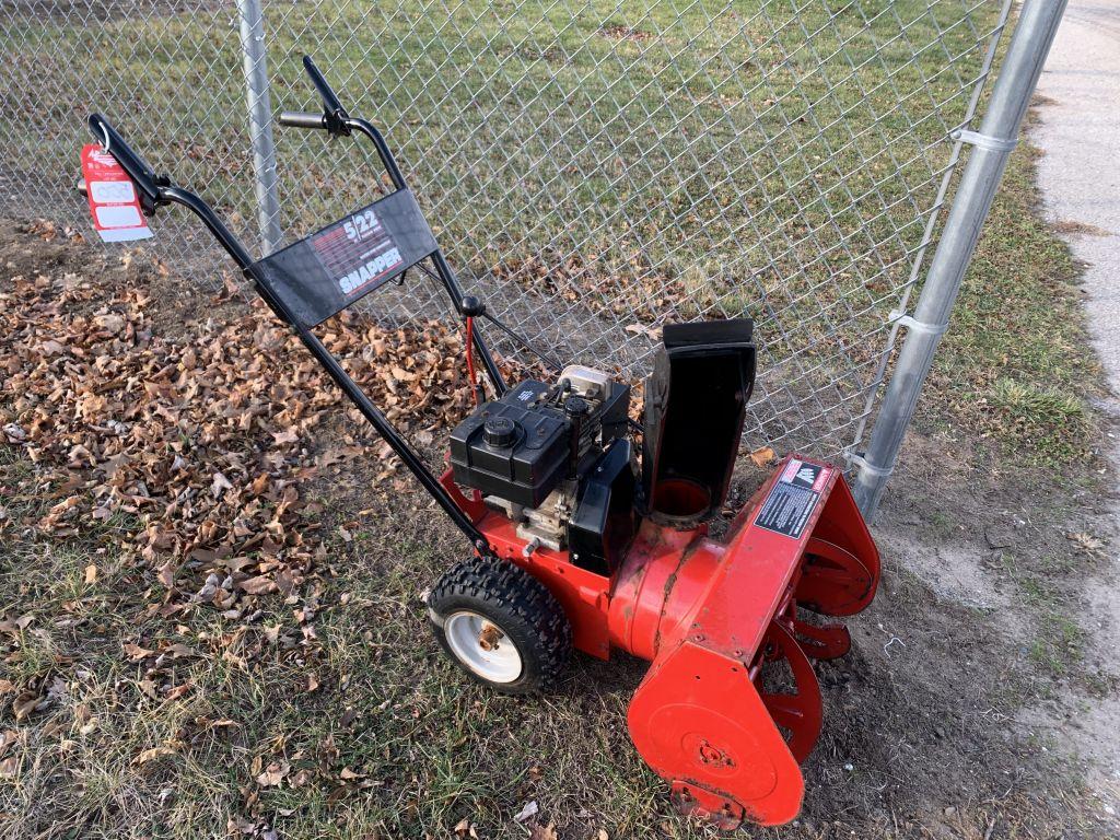 SNAPPER 5/22 2-STAGE SNOWBLOWER