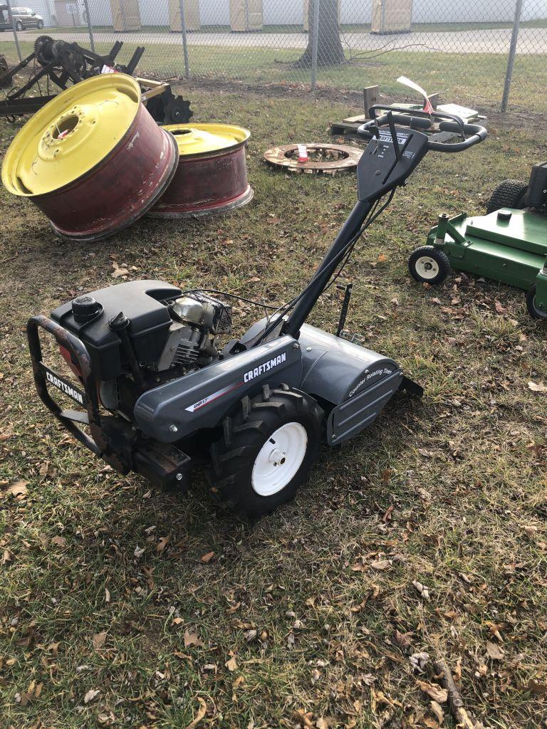 CRAFTSMAN REAR TINE ROTOTILLER, 6-HP, 17''