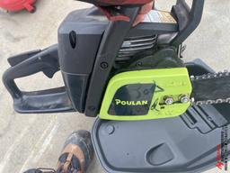 POULAN P3314 CHAINSAW WITH CASE