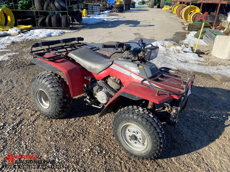 1987 HONDA FOUR TRAX 450 QUAD, RUNS