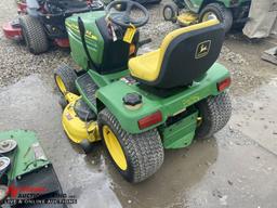 1999 JOHN DEERE GT235 RIDING MOWER, 48'' CONVERTIBLE DECK, 18-HP V-TWIN OHV ENGINE, 3-152102