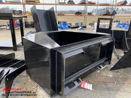 CONCRETE BUCKET, 3/4 CU.YD., SKID STEER MOUNT