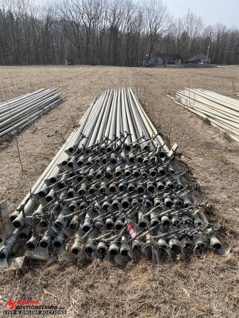 ALUMINUM IRRIGATION PIPE, 3'', 30' LONG [QTY. 100]