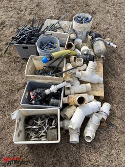 ASSORTED TRICKLE IRRIGATION PARTS