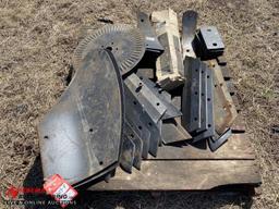 SKID OF VARIOUS JOHN DEERE PLOW BLADES