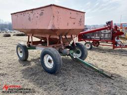 GRAVITY WAGON, 250 BU., JOHN DEERE 720 RUNNING GEAR