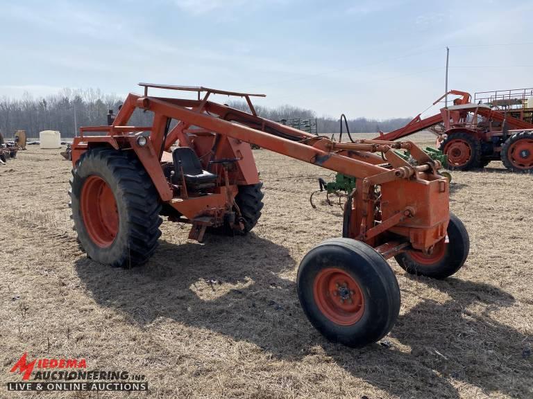 TL WELDING SERVICE HI-TILL TRACTOR, SAME DIESEL, MID 3PT, PREVIOUSLY USED WITH LOT 228 (CULTIVATOR),