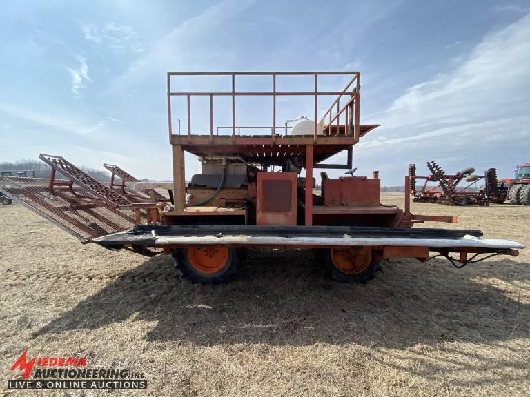 CUSTOM BUILT HARVEST AID, CUMMINS DIESEL, HYDROSTATIC DRIVE, 4WD, WASH STATION, PACKING LINE, 2484 H