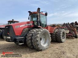 CASE 385 STEIGER ARTICULATING TRACTOR, 4-REMOTES, PTO, 14 REAR WEIGHTS, BUDDY SEAT, PTO, 620/70R42 F