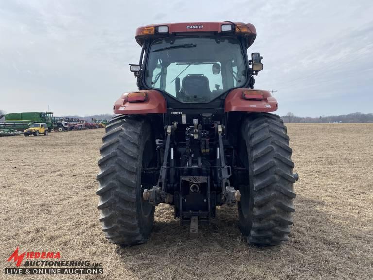 CASE 180 PUMA TRACTOR, 4WD, 3PT, 3-REMOTES, PTO, FRONT WEIGHTS, 18.4R42 TIRES, 2536 HOURS SHOWING, S