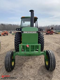 1992 JOHN DEERE 4055, OROPS, 480/80R38 REAR TIRES, 3PT, PTO, 3 HYD OUTLETS,5792 HRS,S/N: RW4055H0111
