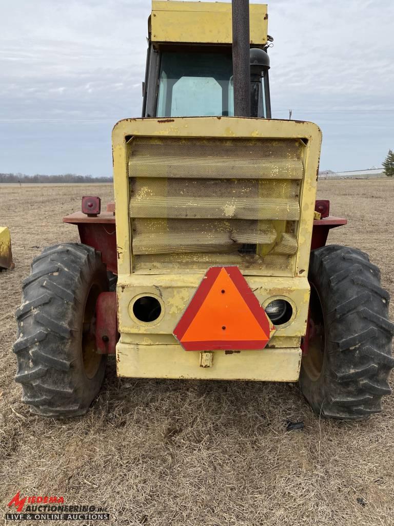 1982 VERSATILE 160  BI DIRECTIONAL TRACTOR, DIESEL, WITH LOADER, 4WD, 13.6-24 TIRES, 3628 HOURS, S/N