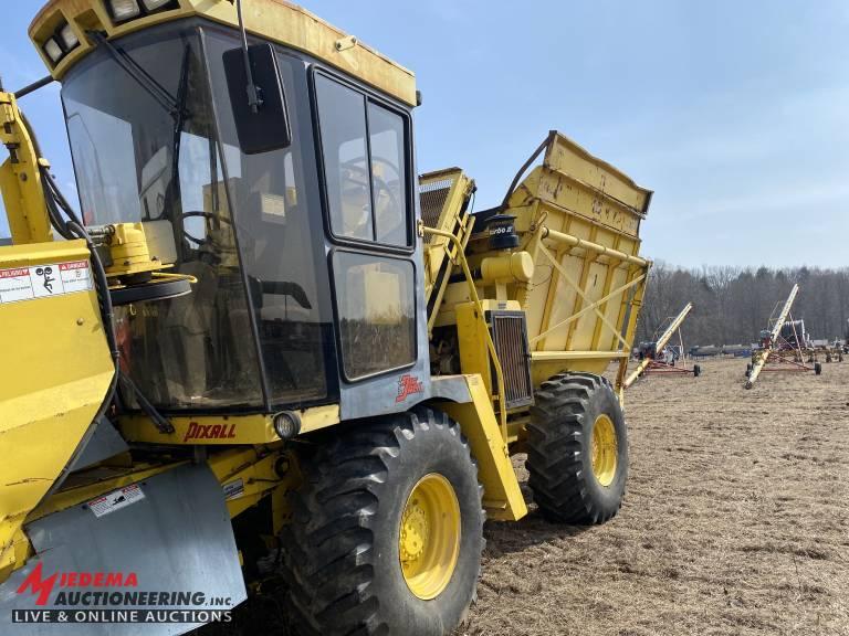 OXBO PIXALL CORN PULLER, BIG JACK 400, HEAD MODEL CPBJ400, 4-ROW SWEET CORN PULLER, JOHN DEERE DIESE