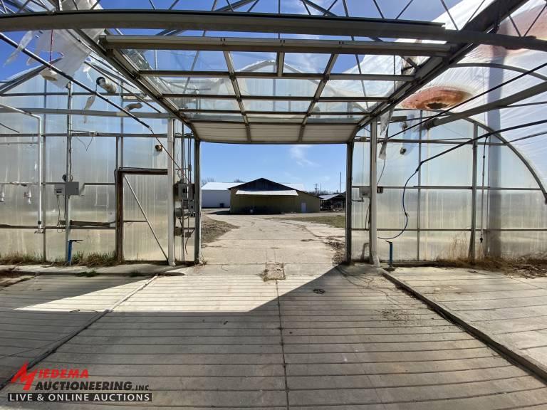 GREENHOUSE, APPROX 145' X 65', BUYER RESPONSIBLE FOR REMOVAL