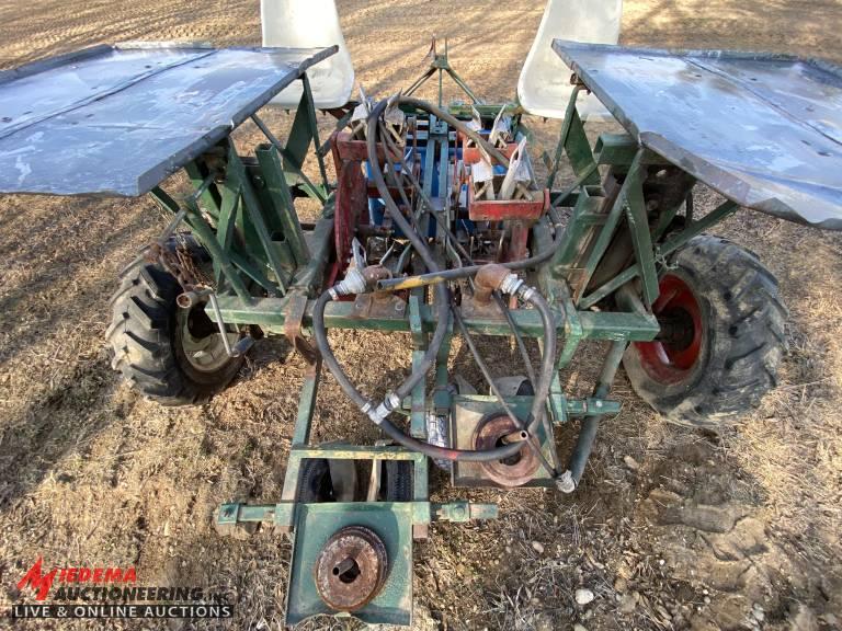 TRANSPLANTER, 2-ROW, 3PT