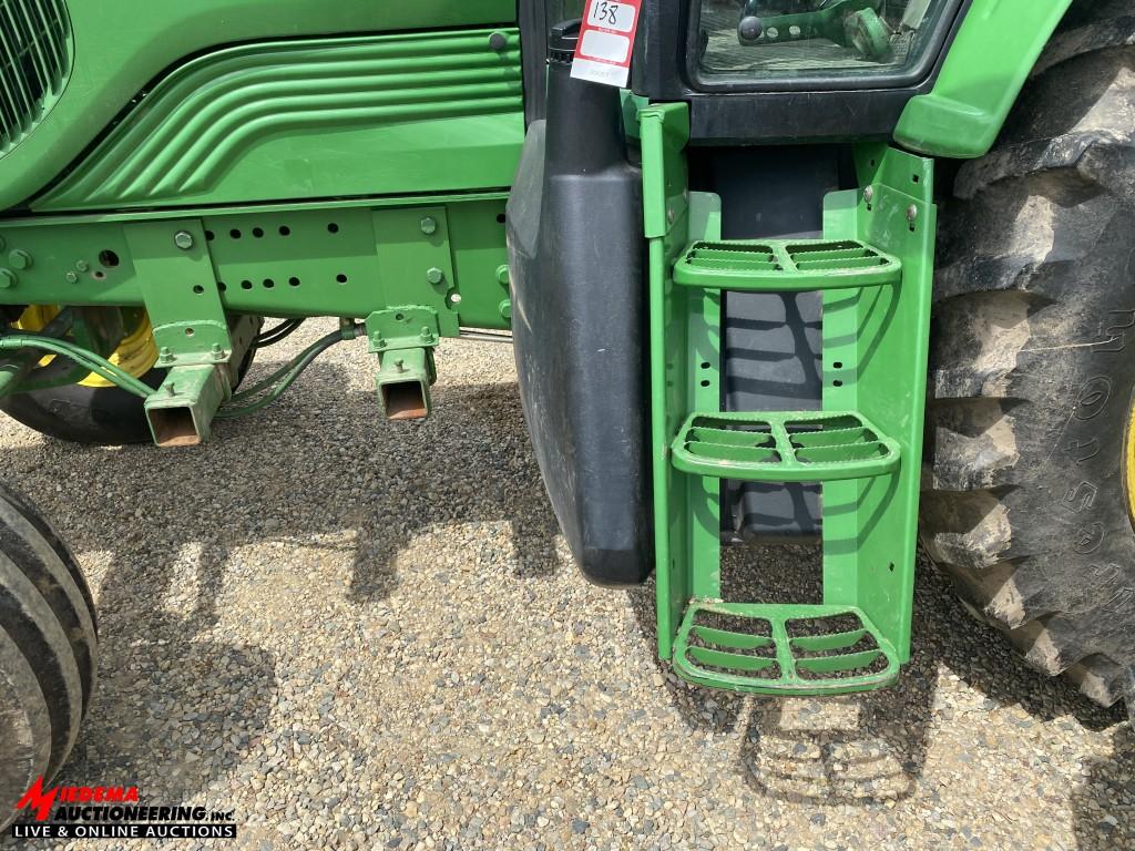 2006 JOHN DEERE 7420 TRACTOR, 3PT, PTO, 2-REMOTES, 420-80R46 REAR DUALS, FRONT WEIGHTS [15], POWER Q