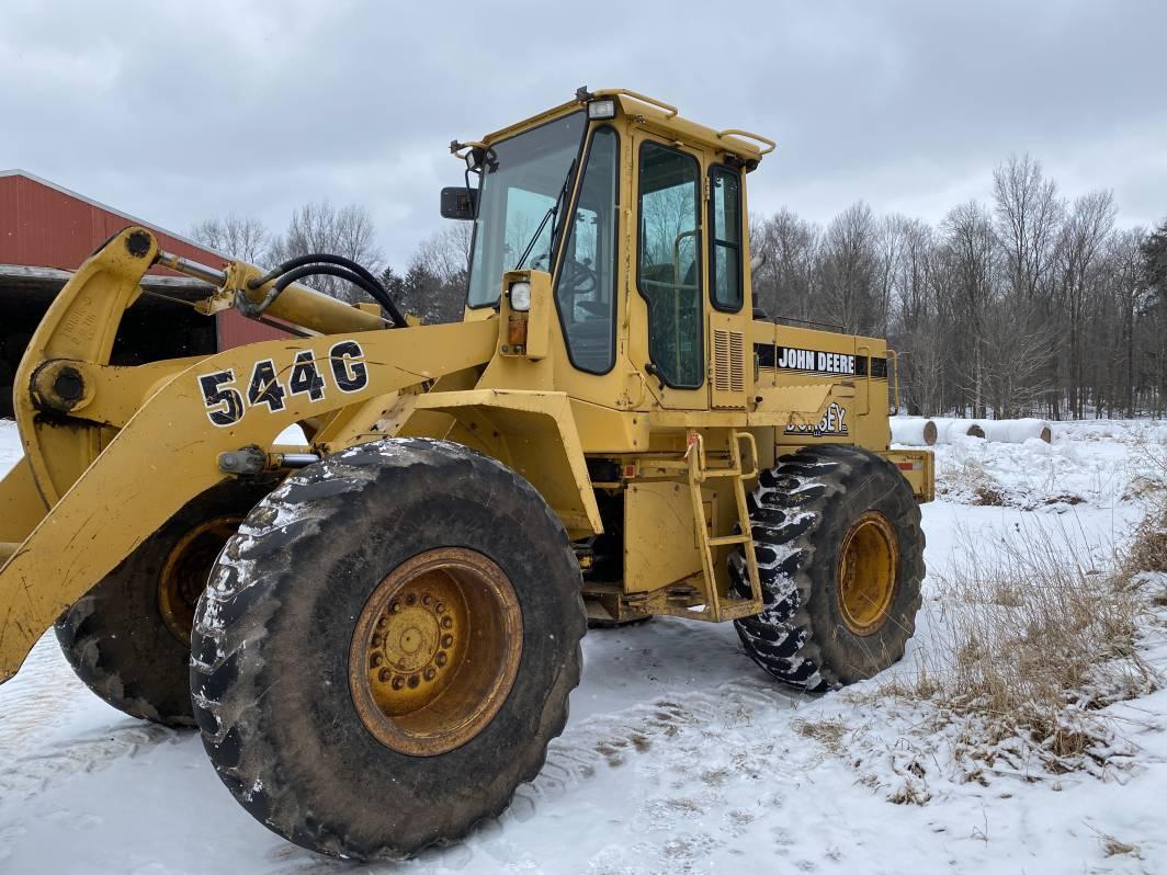 1997 JOHN DEERE 544G ARTICULATING WHEEL LOADER