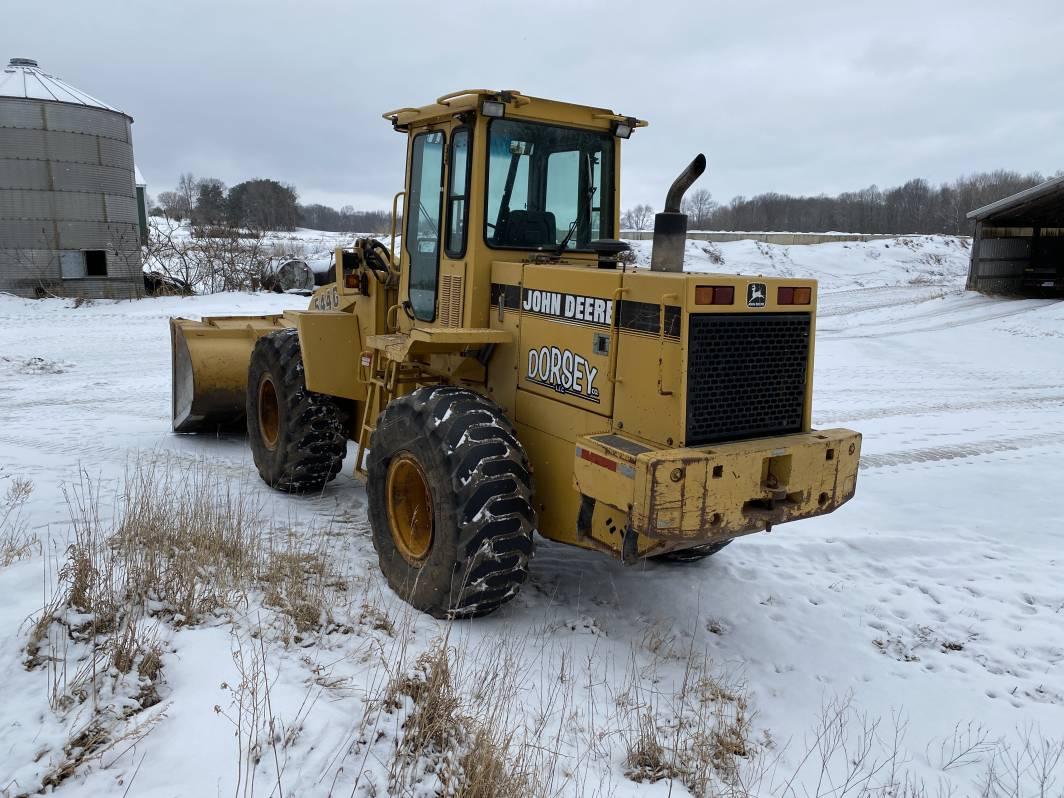 1997 JOHN DEERE 544G ARTICULATING WHEEL LOADER