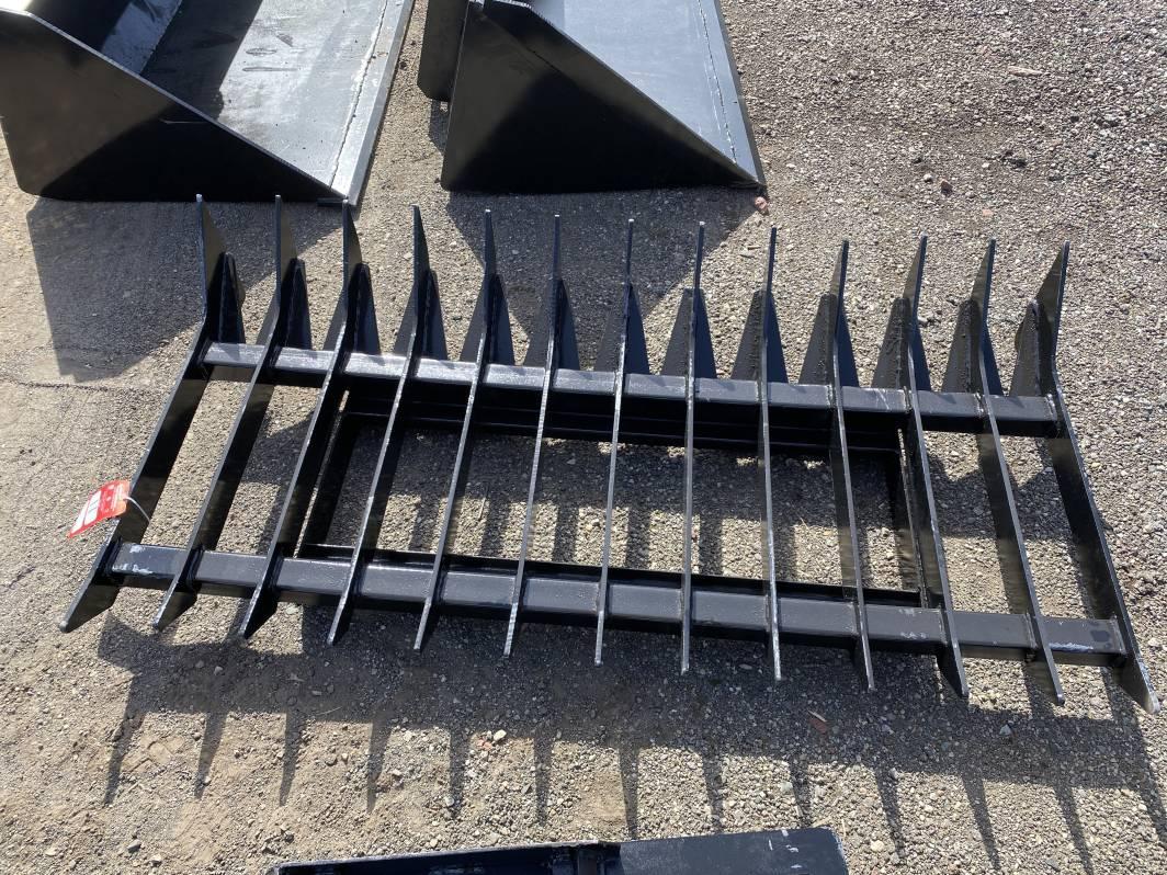 ROOT RAKE, 70'', SKID STEER MOUNT