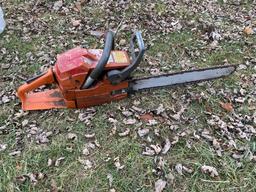 HUSQVARNA 55 RANCHER CHAINSAW, RUNS