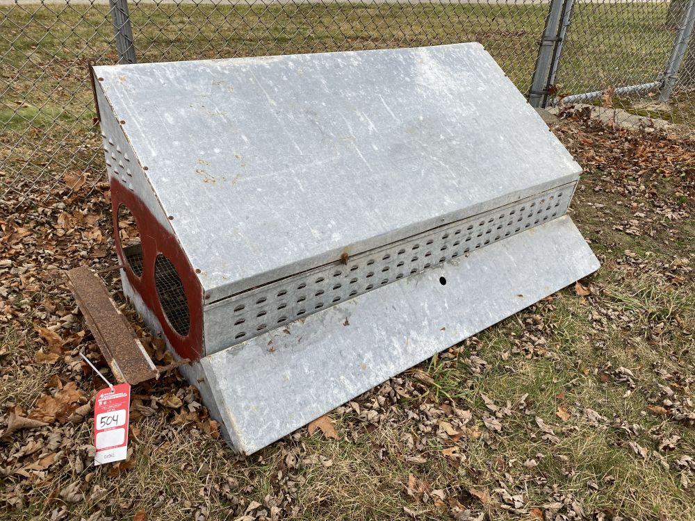 VINTAGE BROWER MFG. CO. POULTRY NEST BOX