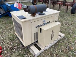 GENERAC 20 KVA GENERATOR, MODEL 92A04407-S, 120-240 VOLT, SINGLE PHASE, 20KW, 226 HOURS SHOWING, S/N