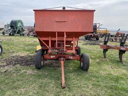 GRAVITY BOX WITH 6'' X 10' AUGER, HERCULES 10-TON GEAR