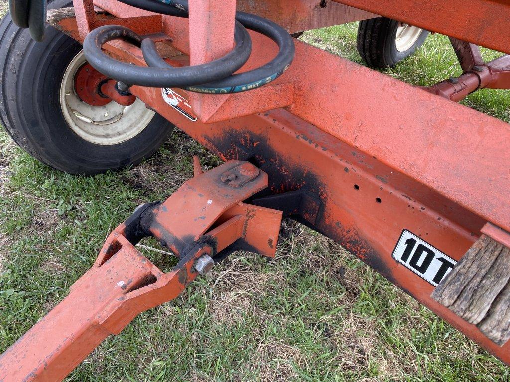 GRAVITY BOX WITH 6'' X 10' AUGER, HERCULES 10-TON GEAR