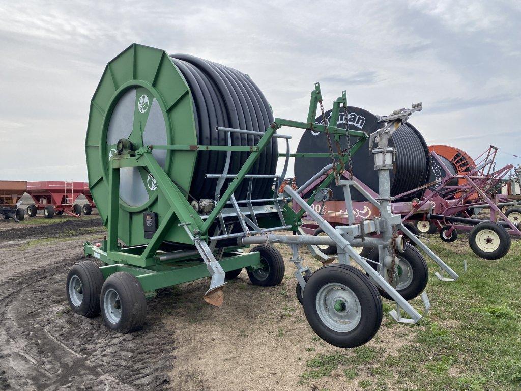 AG RAIN IRRIGATION TRAVELER, T40A/2, 1200', 4'' HOSE, WITH GUN