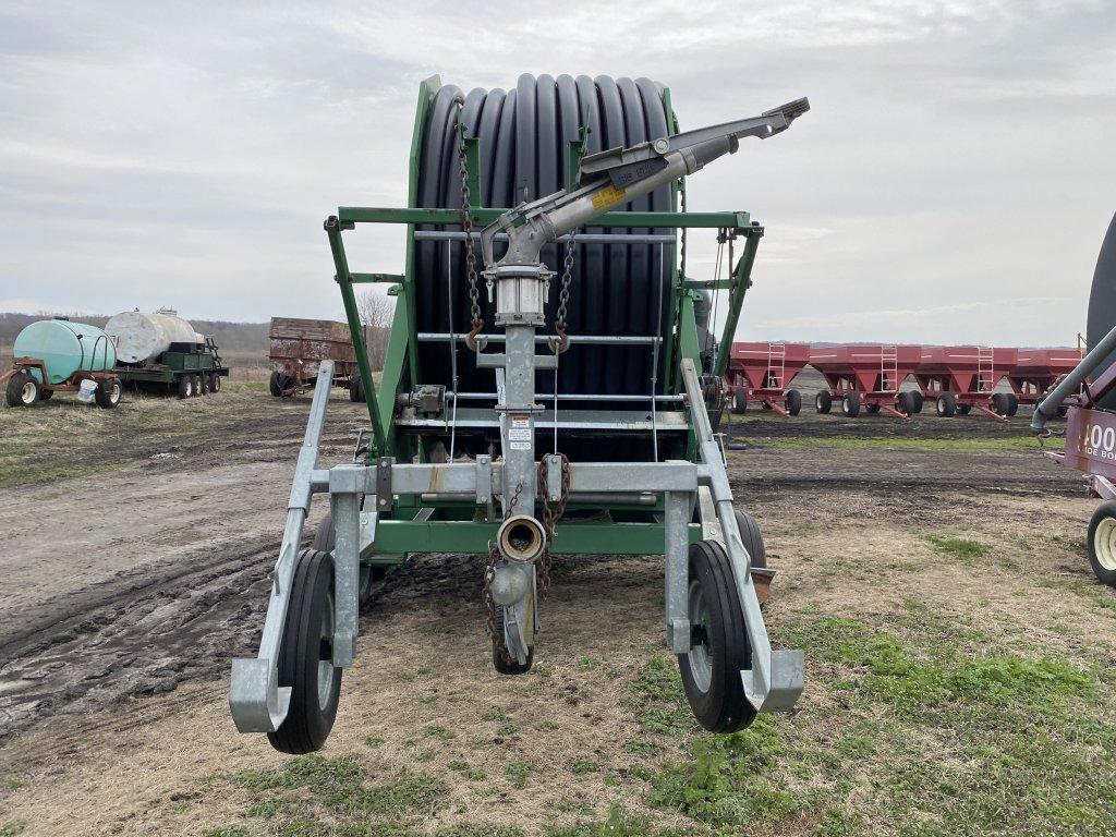 AG RAIN IRRIGATION TRAVELER, T40A/2, 1200', 4'' HOSE, WITH GUN