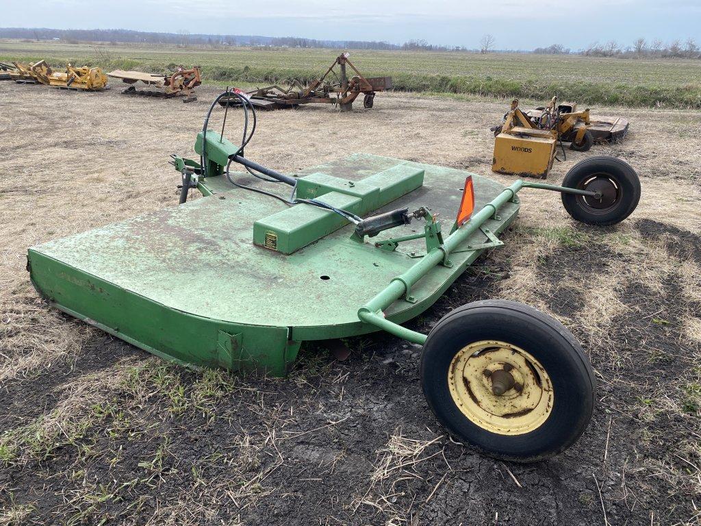 JOHN DEERE 727 BRUSH CUTTER, 14'