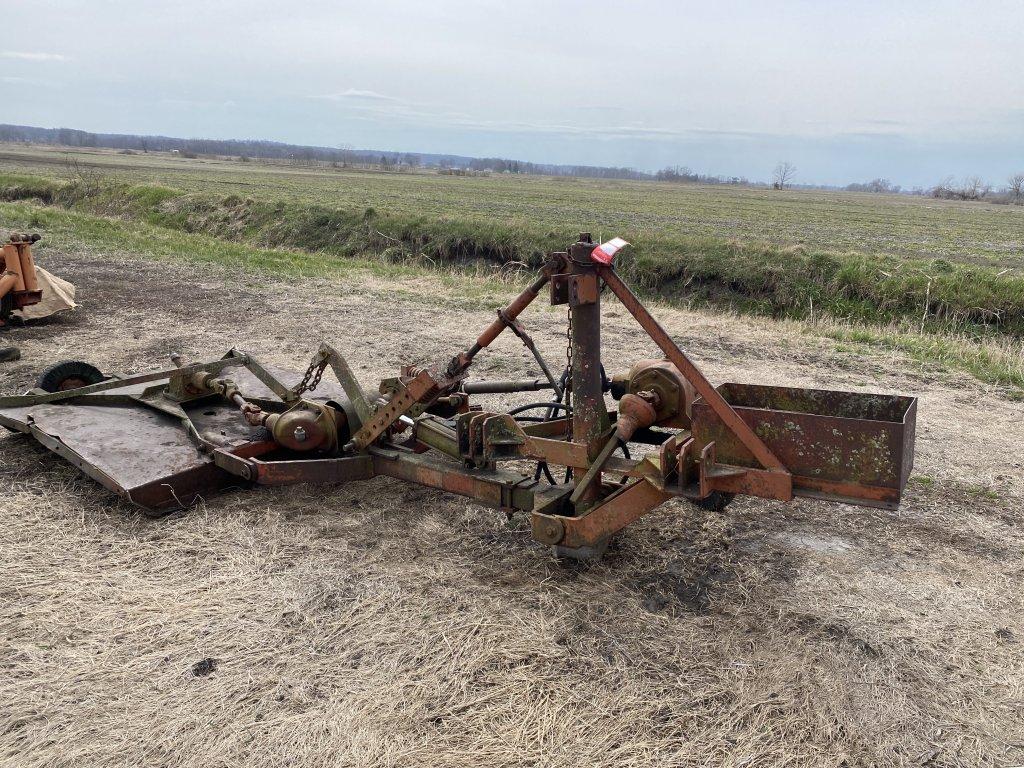 BUSH HOG DITCH BANK MOWER, PTO DRIVEN, 5'