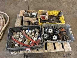 ASSORTED SPROCKETS & ROLLERS