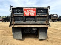 1996 FORD L8000 TANDEM AXLE DUMP TRUCK, CUMMINS DIESEL ENGINE, 8LL TRANS, 14' BOX, ELECTRIC TARP, RE