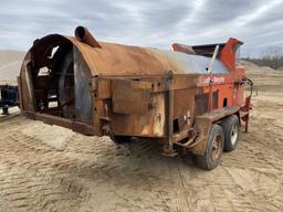 2005 BAGELA  BA 10000 ASPHALT RECYCLER, TANDEM AXLE, KUBOTA DIESEL ENGINE, HAS FIRE DAMAGE, FOR PART