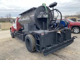 1997 FORD F-SERIES SINGLE AXLE SEAL COAT TRUCK, CUMMINS 5.9L DIESEL, AUTO TRANS