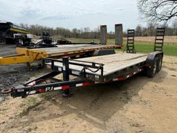 2017 PJ TANDEM AXLE EQUIPMENT TRAILER