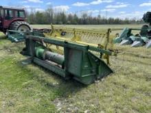 JOHN DEERE GRAIN HEAD, APPROX. 10', S/N: 128437