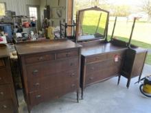 DRESSER WITH MIRROR