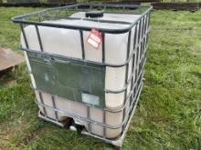 250-GALLON TOTE WITH STEEL CRATE