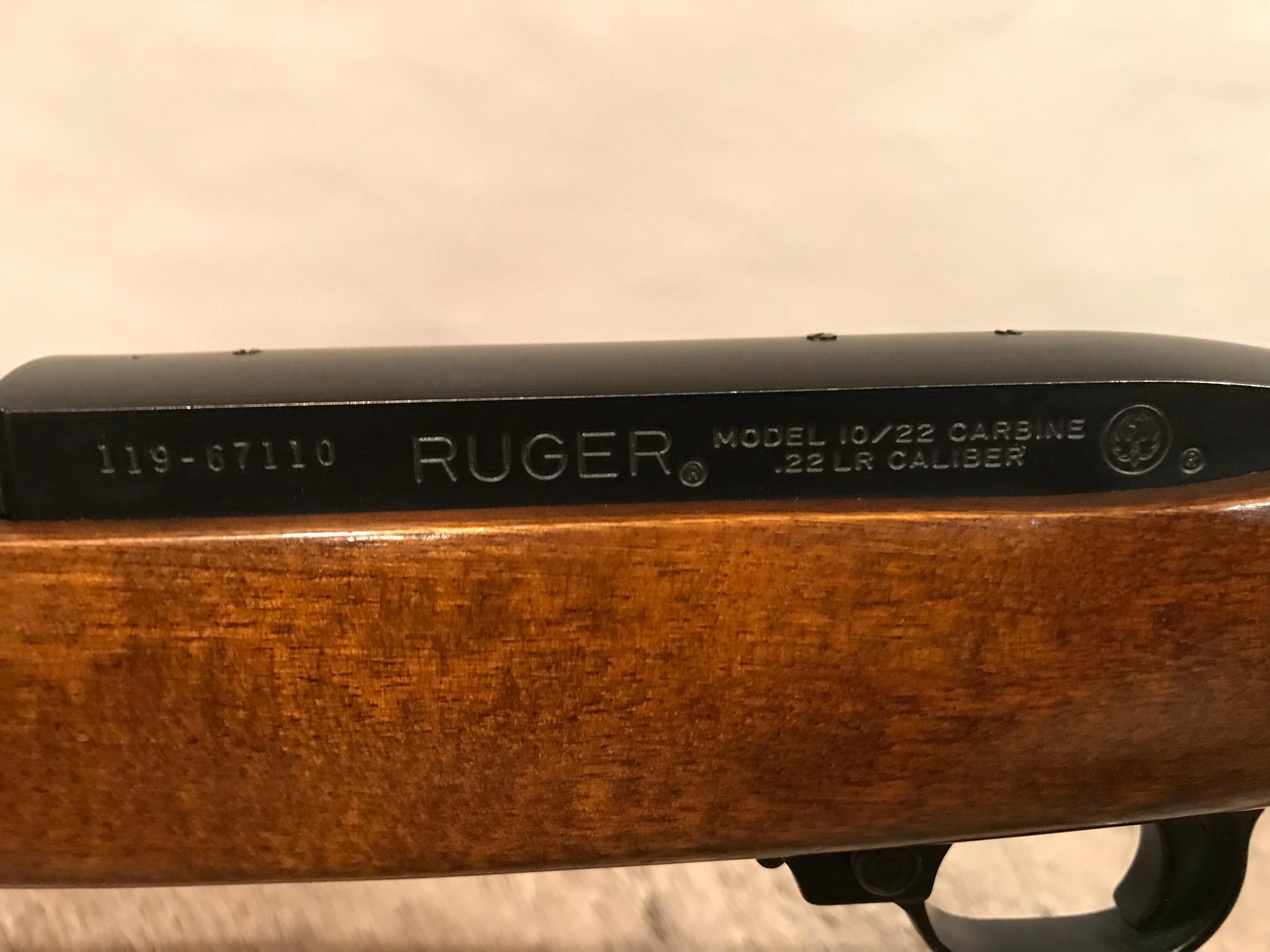 Ruger 10/22 Auto Carbine .22 LR Rifle