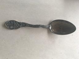 Sterling New Union Station Dayton Commemorative Spoon