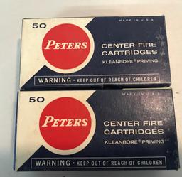 Peters .32 S & W Long Center Fire Cartridges