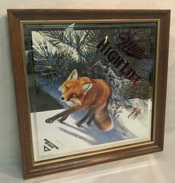 Miller High Life "Sly" Fox Hunting Scene Mirror