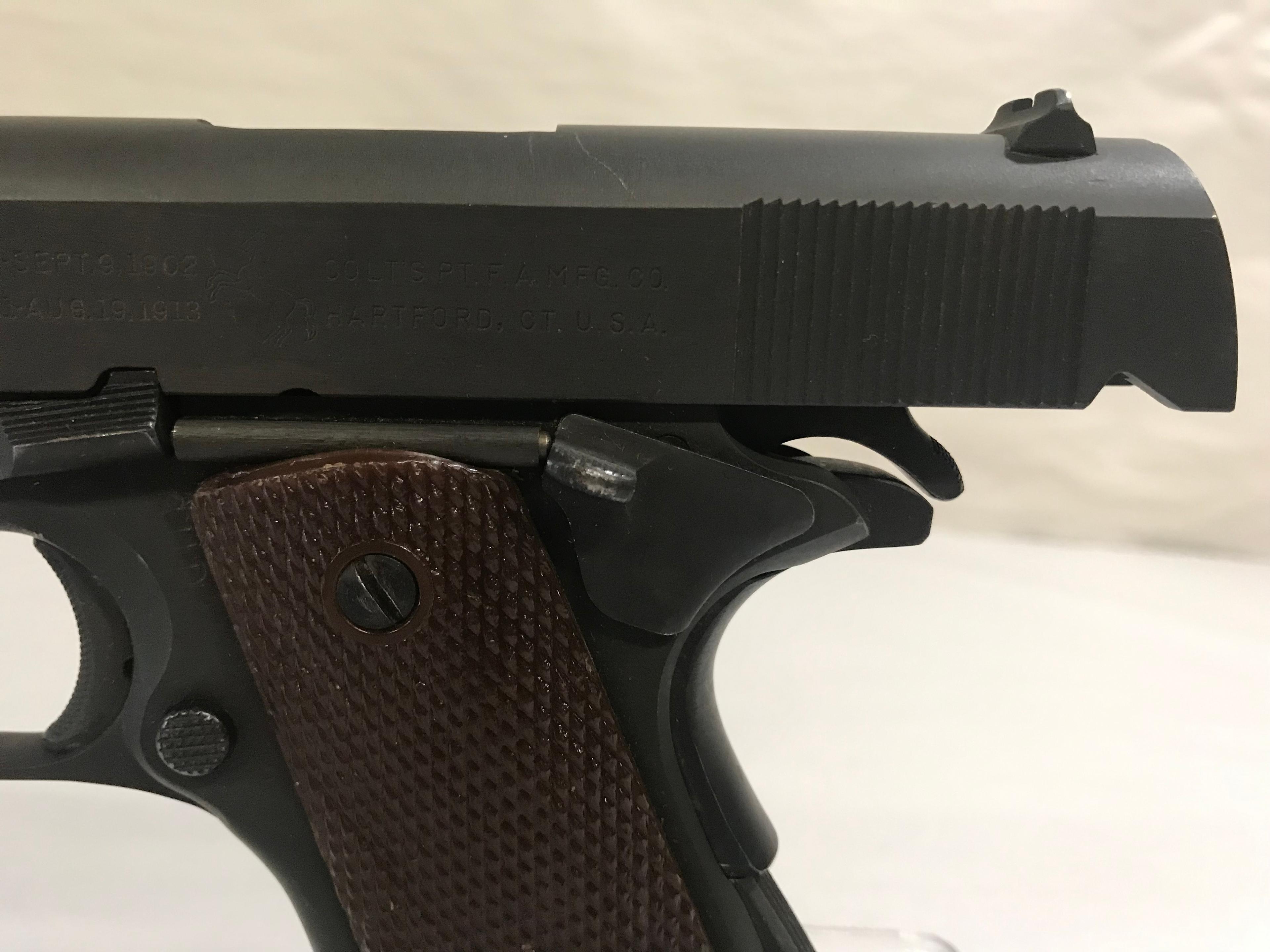 Colt US Army M1911A1 .45 Pistol