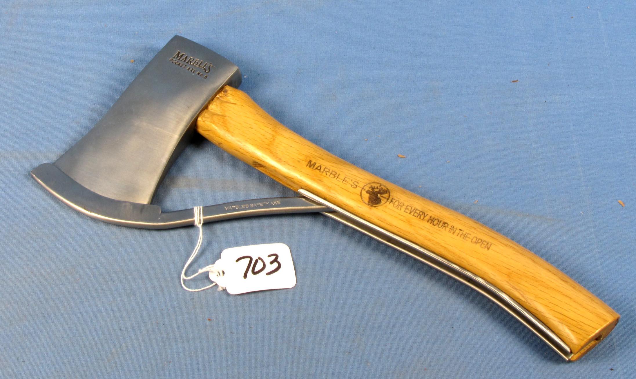 Marbles Pocket Axe No. 6 (safety Axe) Hndl: Marble's For Every Hour In The Open