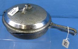 No. 5 Hinged Skillet; Hammered; Griswold Sl; Erie Pa; Chrome; P/n 2095/2015