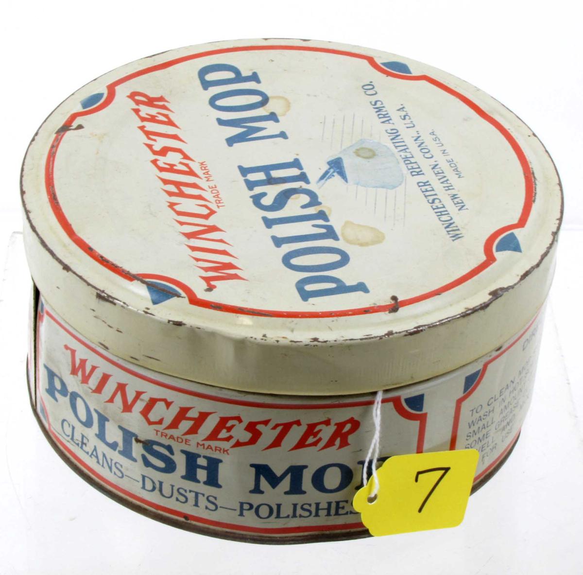 Polish Mop Tin; Empty; Winchester